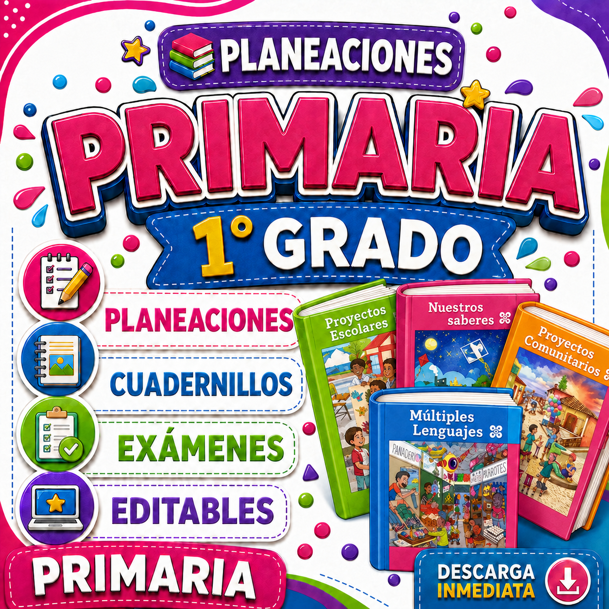 Primaria Paquete NEM 1° Grado (2026 - 2027)