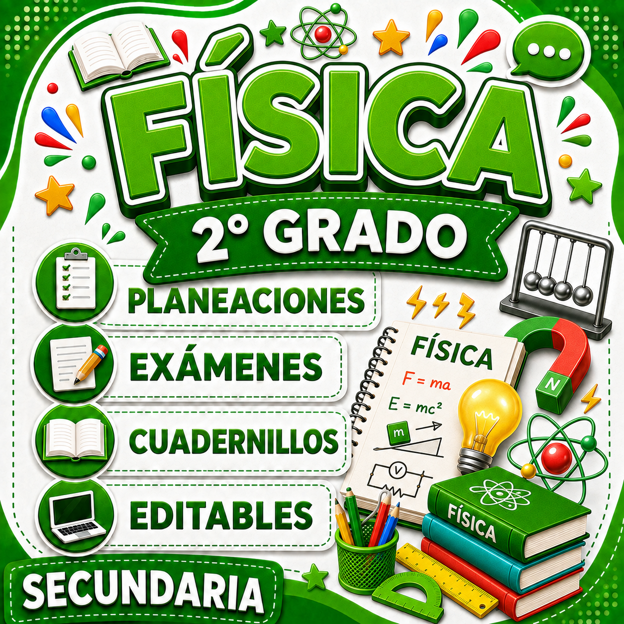 Física Ciencias Paquete 2° de Secundaria
