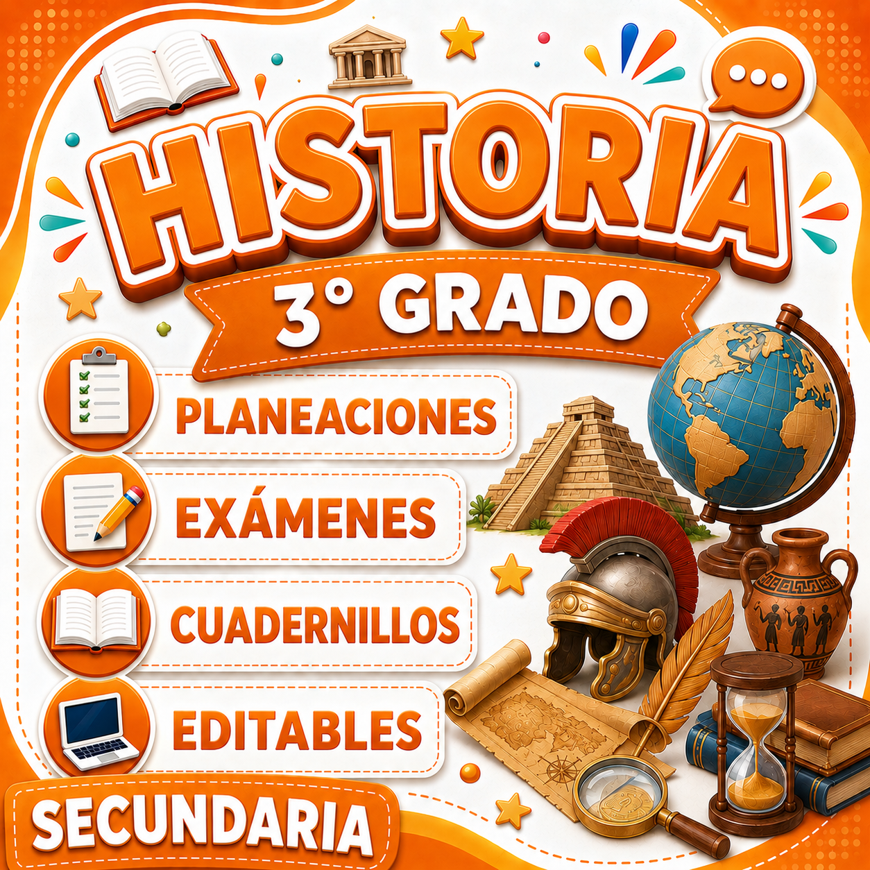 Historia Paquete 3° Grado de Secundaria