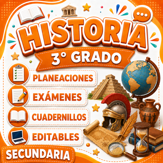 Historia Paquete 3° Grado de Secundaria