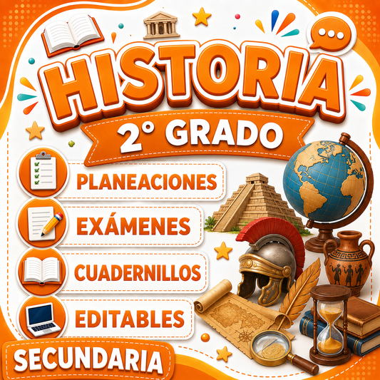 Historia Paquete 2° Grado de Secundaria