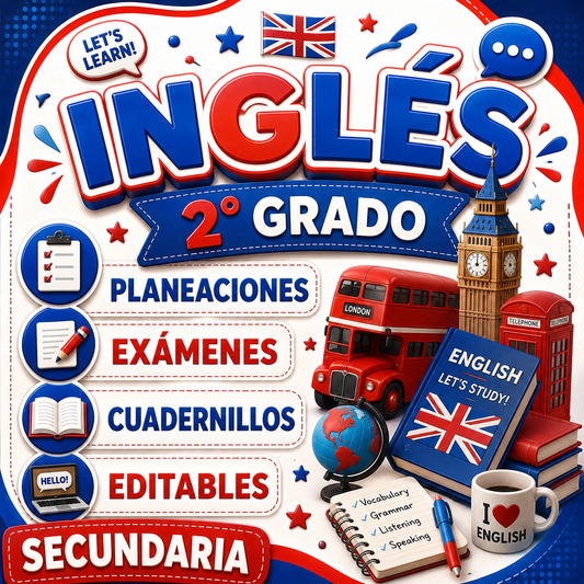 Inglés Paquete 2° Grado de Secundaria