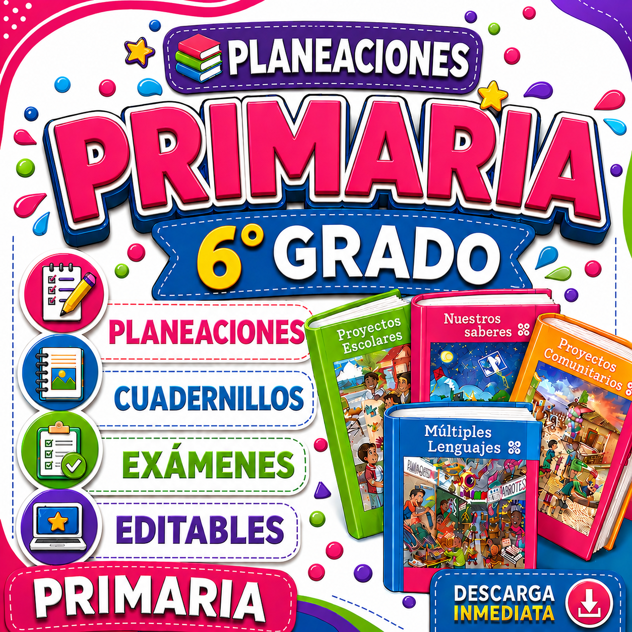 Primaria Paquete NEM 6° Grado (2026 - 2027)