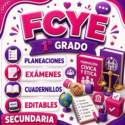 Formación Cívica y Ética 1° Grado de Secundaria